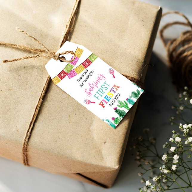 Primera Fiesta Cumpleaños Etiqueta de Favor, Chica (Subido por el creador)