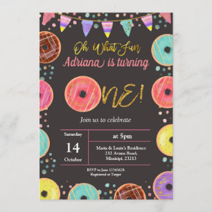Primera fiesta de cumpleaños: Invitación temática
