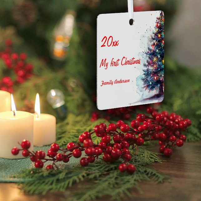 Primera foto de árbol de Navidad Ornamento Metaliz (Subido por el creador)