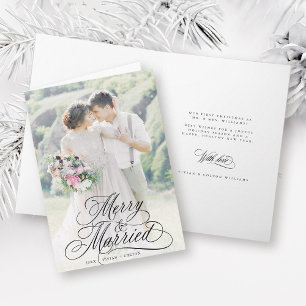 Primera foto de Navidad de Feliz y Casado con Nove