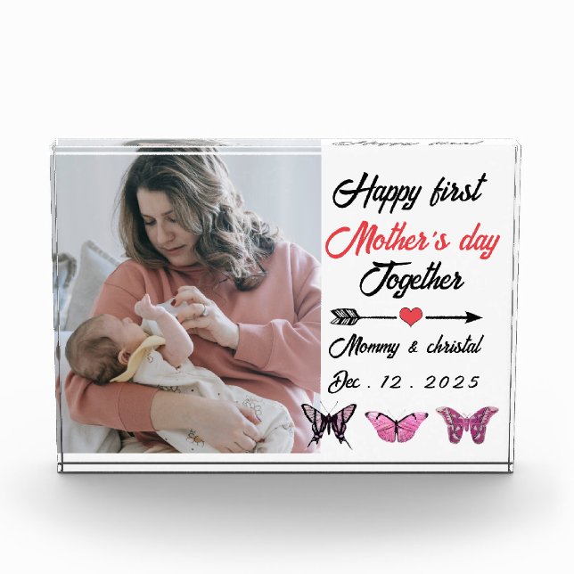 Primera foto personalizada del Día de la Madre jun (Anverso)