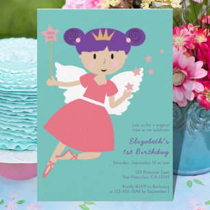 Primera invitación a fiesta de cumpleaños de la pr