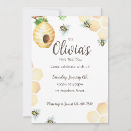 Primera invitación a fiesta de cumpleaños por el d