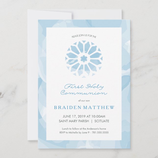 Primera invitación a la comunidad sagrada, los chi (Anverso)