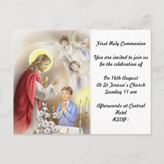 Primera invitación a la comunidad sagrada para los