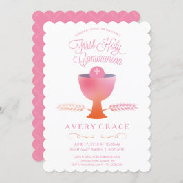 Primera invitación a la comunión sagrada - Invitac