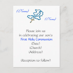 Primera invitación a la comunión sagrada - Rosario