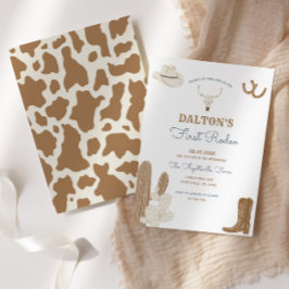 Primera invitación a la fiesta de cumpleaños de Ro