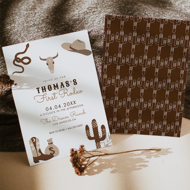 Primera invitación a la fiesta de cumpleaños de Ro (Subido por el creador)