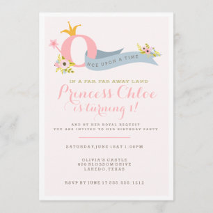 Primera invitación a la fiesta de la princesa de c