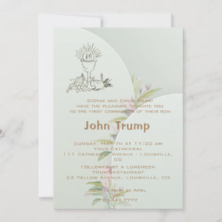 Primera invitación a la Santa Comunión