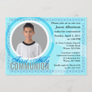 Primera invitación a la Santa Comunión Clásico Azu