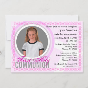 Primera invitación a la Santa Comunión Clásico Ros