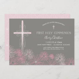 Primera invitación a la Santa Comunión con Cruz, F