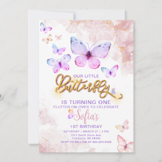 Primera invitación al Chica de cumpleaños de marip