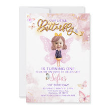 Primera invitación al Chica de cumpleaños de marip