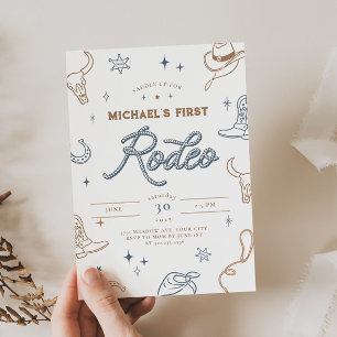 Primera invitación al cumpleaños de Rodeo