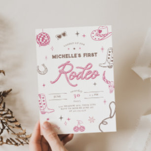 Primera invitación al cumpleaños de Rodeo