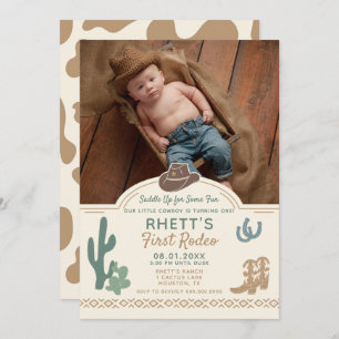 Primera invitación al cumpleaños de Rodeo