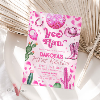 Primera Invitación al cumpleaños de Rodeo de la Co
