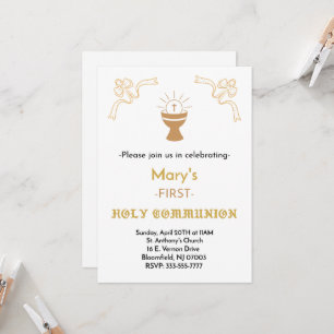 PRIMERA INVITACIÓN CLÁSICA SANTA DE LA COMUNIÓN