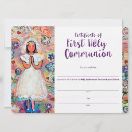 Primera Invitación comunitaria para Chica