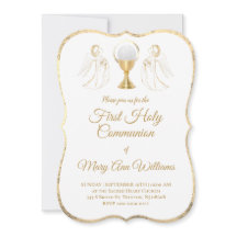 Primera invitación de ángeles católicos de la Sant