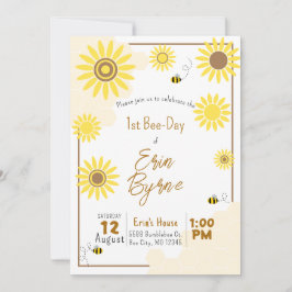 Primera invitación de Bee Day