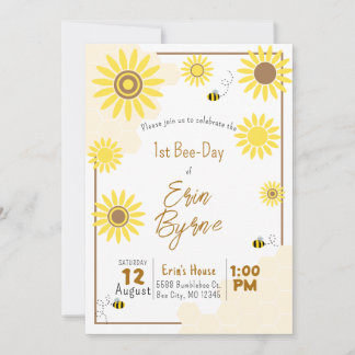 Primera invitación de Bee Day
