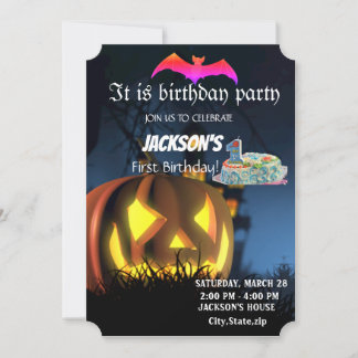 PRIMERA INVITACIÓN DE BIRTHADAY