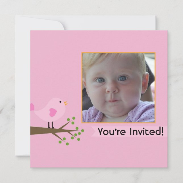 Primera invitación de cumpleaños (Anverso)