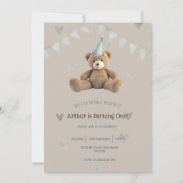 Primera invitación de cumpleaños