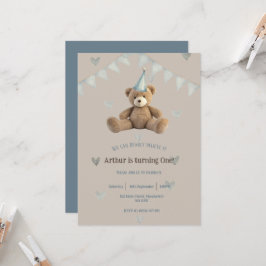 Primera invitación de cumpleaños