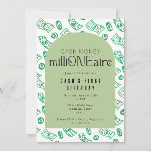 Primera invitación de cumpleaños millonaria