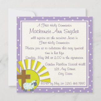 Primera invitación de la comunidad