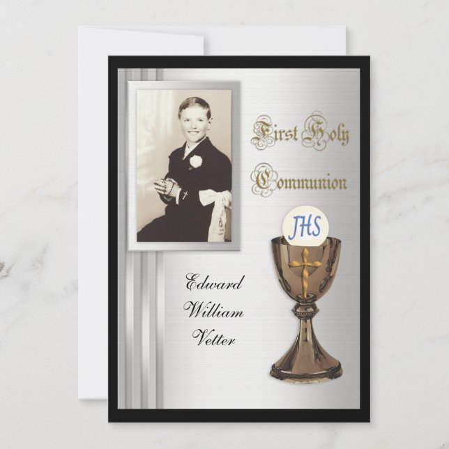 Primera invitación de la Comunidad (Anverso)