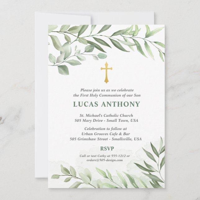 Primera invitación de la comunidad a un eucalipto  (Anverso)