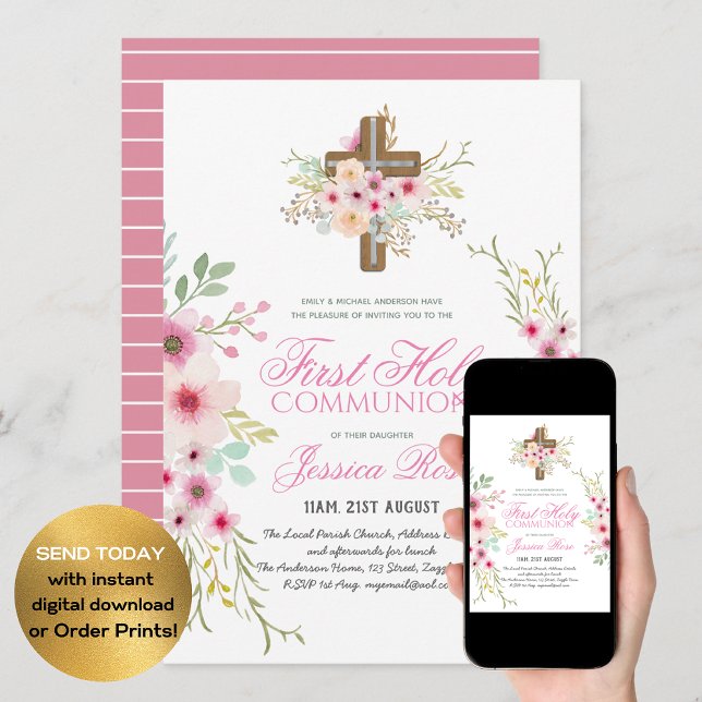 Primera invitación de la comunidad SANTA Cruz flor (Subido por el creador)