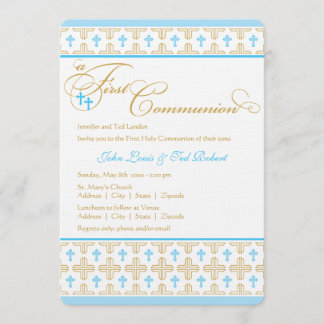 Primera invitación de la comunión de los muchachos