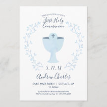 Primera invitación de la comunión santa - el
