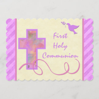 Primera invitación de la comunión santa para un