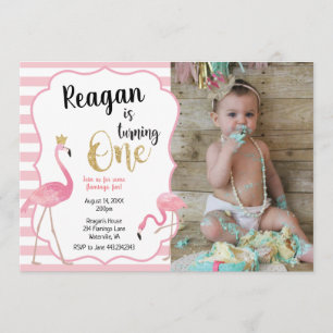 Primera invitación de la foto del flamenco del