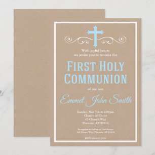 Primera Invitación de la Santa Comunión, Primera C