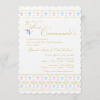 Primera invitación gemela de la comunión del