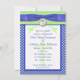 Primera invitación IMPRESA de la comunión santa de
