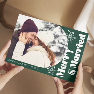 Primera Navidad Alegre y Casada Foto del Arco Verd