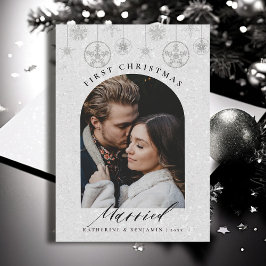 Primera Navidad casada esparce foto de marco de Bo