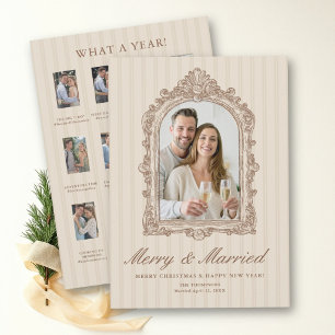 Primera Navidad Casados Boceto Vintage Tierra