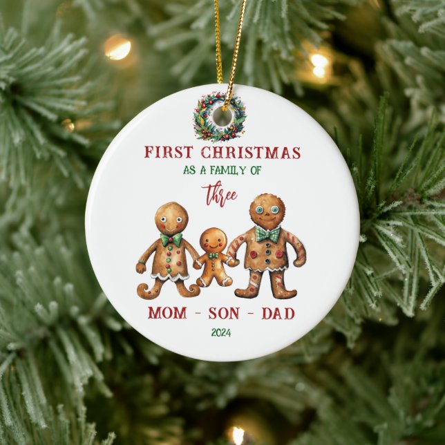 Primera Navidad como adorno familiar (Árbol)