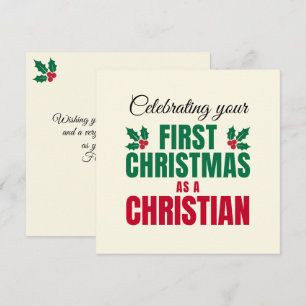 PRIMERA NAVIDAD COMO CRISTIANA para nuevo creyente